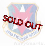 ニュージャージーANG 177 FIGHTER WINGコマンドパッチ