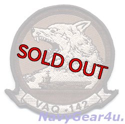 画像1: VAQ-142 GRAY WOLVES部隊パッチ（現行NEW Ver./デザート）