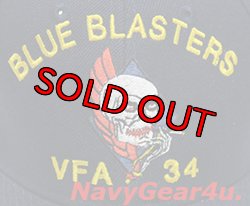 画像2: VFA-34 BLUE BLASTERSオフィシャルボールキャップ