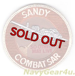 画像1: ミシガンANG 127WG/107FS RED DEVILS コンバットSARパッチ（ベルクロ付き/デザート）