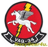 VAQ-34 FLASHBACKS部隊パッチ（デッドストック）