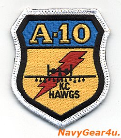画像1: 422FW/303FS KC HAWGS A-10Cショルダーパッチ（ベルクロ付き）