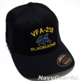 VFA-213 BLACK LIONSオフィシャルボールキャップ（FLEX FIT）