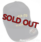 VFA-213 BLACK LIONSオフィシャルボールキャップ（FLEX FIT）