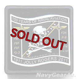 画像2: VFA-103 JOLLY ROGERS米海軍航空100周年記念ピンズ（ピンバッジ）