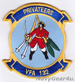 画像1: VFA-132 PRIVATEERS部隊パッチ（デッドストック）