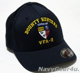 VFA-2 BOUNTY HUNTERSオフィシャルボールキャップ（FLEX FIT）