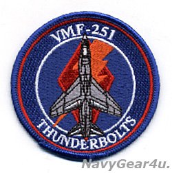 画像1: VMFA-251 THUNDERBOLTS F-8B THROWBACKショルダーバレットパッチ（ベルクロ有無）