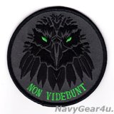 VAQ-135 BLACK RAVENS ”NON VIDEBUNT"レイブンヘッド・ショルダーパッチ（ベルクロ有無）