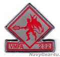 VMFA-232 RED DEVILS部隊パッチ（ベルクロ付き）