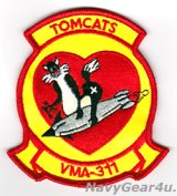 VMA-311 TOMCATS部隊パッチ（ベルクロ有無）