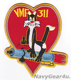 画像1: VMA/VMFA-311 TOMCATS THROWBACK部隊パッチ（ベルクロ有無）