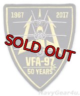 VFA-97 WARHAWKS 部隊創設50周年記念パッチ