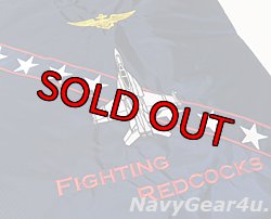 画像3: VFA-22 FIGHTING REDCOCKS別注カスタムヘルメットバッグ（現行Ver.）