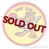VMA-223 BULLDOGS THROWBACK 部隊パッチ(ベルクロ付き）