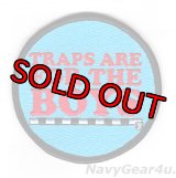 U.S.NAVY TRAPS ARE FOR THE BOYSショルダーバレットパッチ