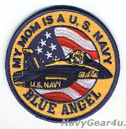 画像1: ブルーエンジェルズ "MY MOM IS A U.S.NAVY" パッチ（デッドストック）