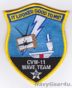 画像1: CVW-11 WAVE TEAM 5 PLAT CAM LSOパッチ