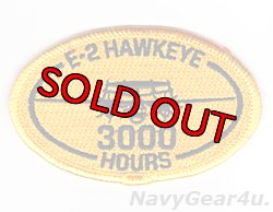画像1: E-2C HAWKEYE 2000/E-2D 3000飛行時間達成記念パッチ