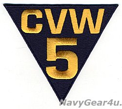 画像1: CVW-5 THROWBACK部隊パッチ（ベルクロ有無）