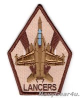 VAQ-131 LANCERS EA-18Gショルダーパッチ（デザート）