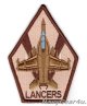 VAQ-131 LANCERS EA-18Gショルダーパッチ（デザート/ベルクロ有無）