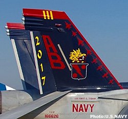 画像2: VF/VFA-11 RED RIPPERS部隊創設90周年記念パッチ（垂直尾翼Ver.）