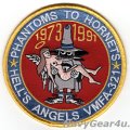 VMFA-321 HELL'S ANGELS 1991年F-4S/F/A-18A機種更新記念パッチ（デッドストック）