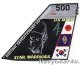VAQ-209 STAR WARROIRS ウエストパックディプロイメント JAN18-MAY18記念パッチ（ベルクロ有無）