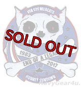 VFA-131 WILDCATS F/A-18ホーネット運用終了2017記念パッチ