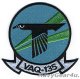 VAQ-135 BLACK RAVENS 部隊パッチ（現行Ver./ベルクロ有無）