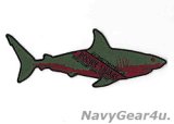 HSC-25 ISLAND KNIGHTS DET-6 BOONIE SHARKS "SHARK"ショルダーパッチ（サブデュード/ベルクロ有無）