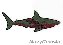 画像1: HSC-25 ISLAND KNIGHTS DET-6 BOONIE SHARKS "SHARK"ショルダーパッチ（サブデュード/ベルクロ有無）