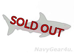 画像1: HSC-25 ISLAND KNIGHTS DET-6 BOONIE SHARKS "SHARK"ショルダーパッチ（サブデュード/ベルクロ有無）