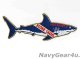 HSC-25 ISLAND KNIGHTS DET-6 BOONIE SHARKS "SHARK"ショルダーパッチ（ベルクロ有無）