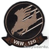 VAW-120 GRAY HAWKS部隊パッチ（デザート）