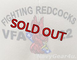 画像2: VFA-22 FIGHTING REDCOCKSオフィシャルボールキャップ（カーキ/FLEX FIT）