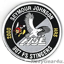 画像1: 414FG/307FS STINGERS F-15Eストライクイーグル2000飛行時間記念パッチ（ベルクロ付き）