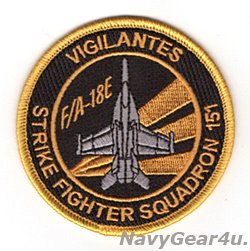 画像1: VFA-151 VIGILANTES F/A-18Eショルダーバレットパッチ（ベルクロ有無）