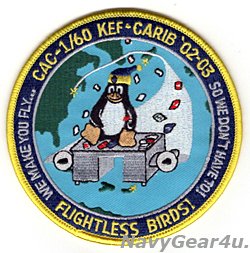 画像1: VP-26 TRIDENTS CAC-1/60 2002-03 ケフラビック展開記念パッチ