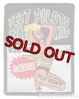 US.NAVY TEST PILOT SCHOOL "TEST PILOTS GONE WILD"パッチ