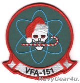 VFA-151 VIGILANTES HOLIDAY部隊パッチ（ベルクロ有無）