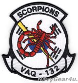 VAQ-132 SCORPIONS韓国PACOM DEPLOYMENT部隊パッチ（ベルクロ有無）