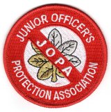 Junior Officers Protection Association "JOPA"（下級士官保護協会）パッチ（ベルクロ有無）