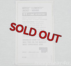 画像6: ★フライトジャケットフェア：米海軍最新ELEMENTS BATTLESHIELD X難燃防水フライトジャケットLARGE MASSIF社製（新品タグ付き）