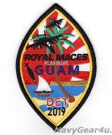 VFA-27 ROYAL MACES SFARP戦闘攻撃機先進即応プログラムGUAM DET 2019展開記念 パッチ