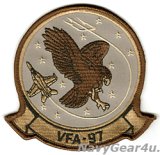 VFA-97 WARHAWKS部隊パッチ（デザートF/A-18E Ver.）