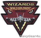 VAQ-133 WIZARDS CVW-9/CVN-74 ワールドディプロイメント2018-2019記念パッチ（ベルクロ有無）