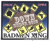 CVW-5/CVN-76 BADMEN XINGダウンアンダー2019クルーズ記念パッチ（ハイブリッド）