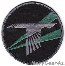 画像1: VAQ-135 BLACK RAVENS  DETACHMENT 部隊パッチ（ベルクロ有無）